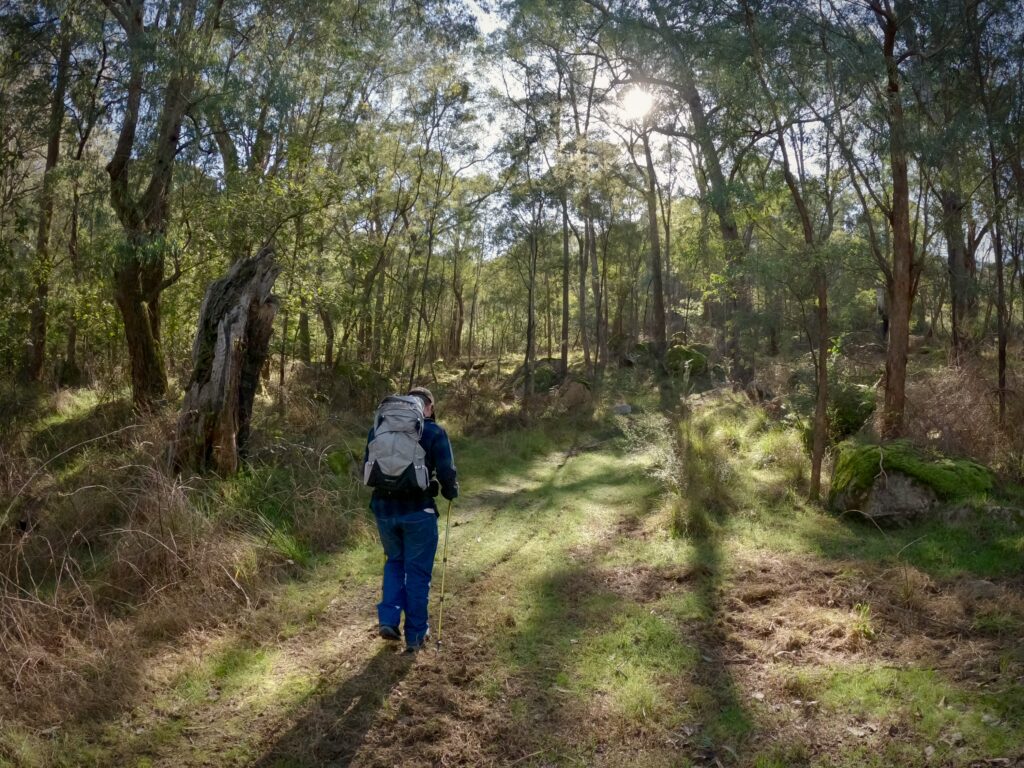 A mid-morning start to the hike